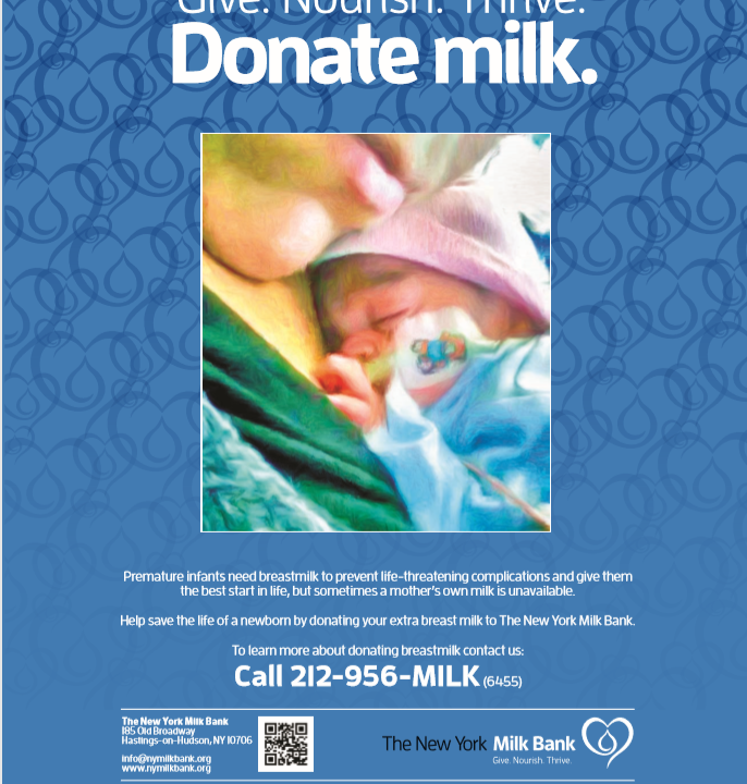Donate Milk Poster